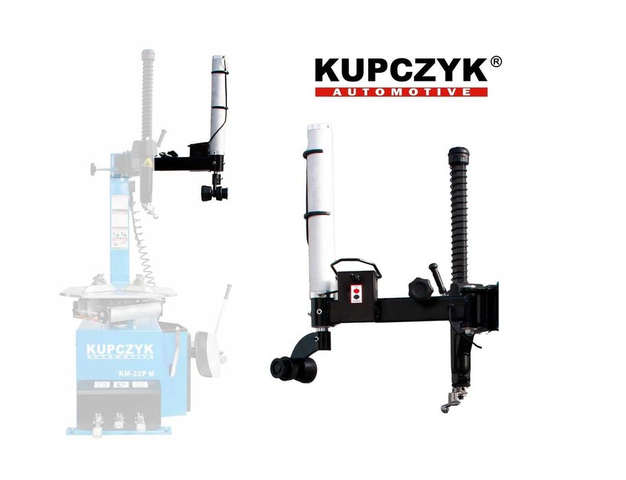 Ramię do niskich profili RUNFLAT do montażownicy półautomat. Kupczyk