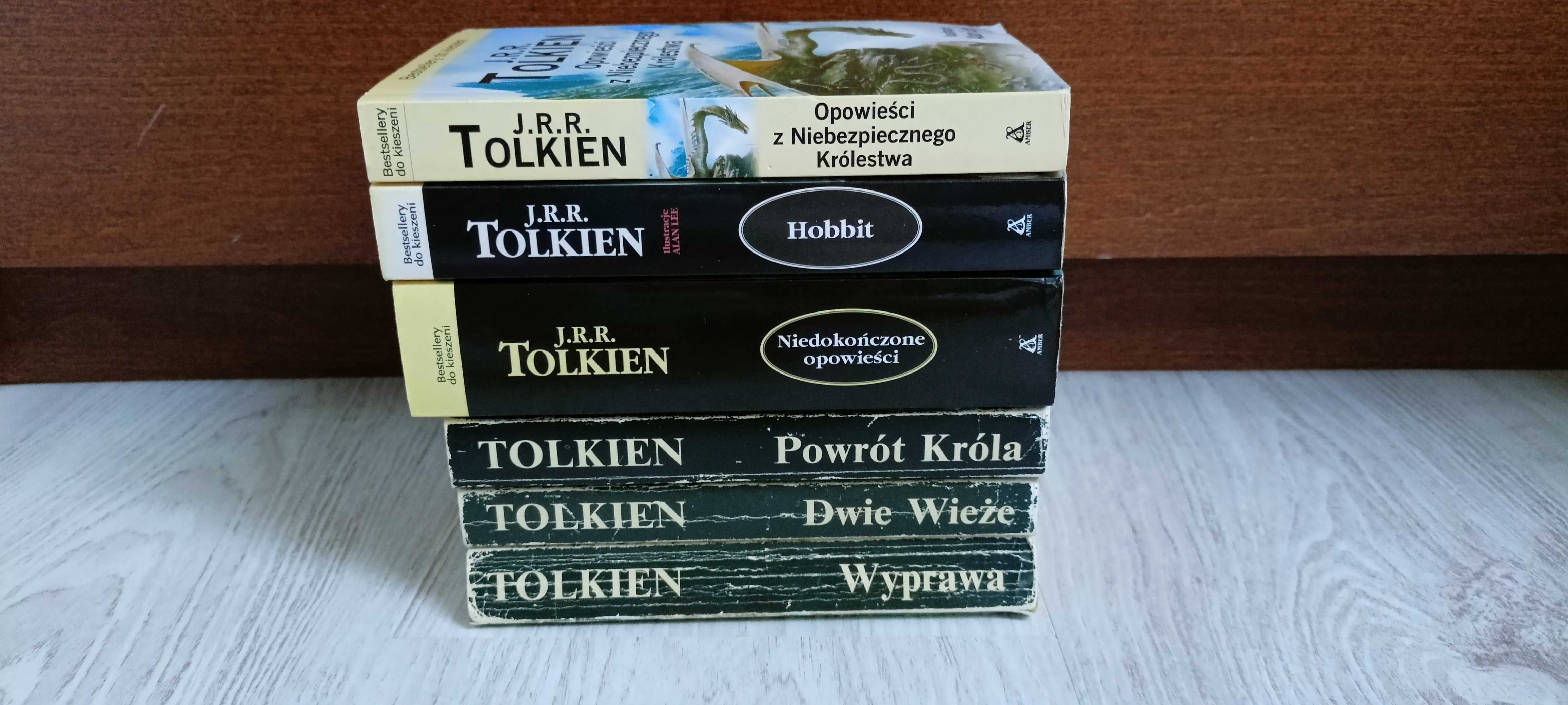 6x Tolkien Władca Pierścieni Wyprawa Dwie Wieże Powrót Króla Opowieści