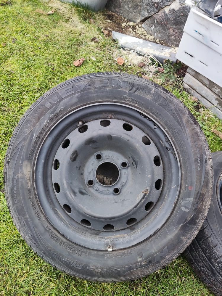 Opony letnie NEXEN 175/65 R14 + felgi stalowe