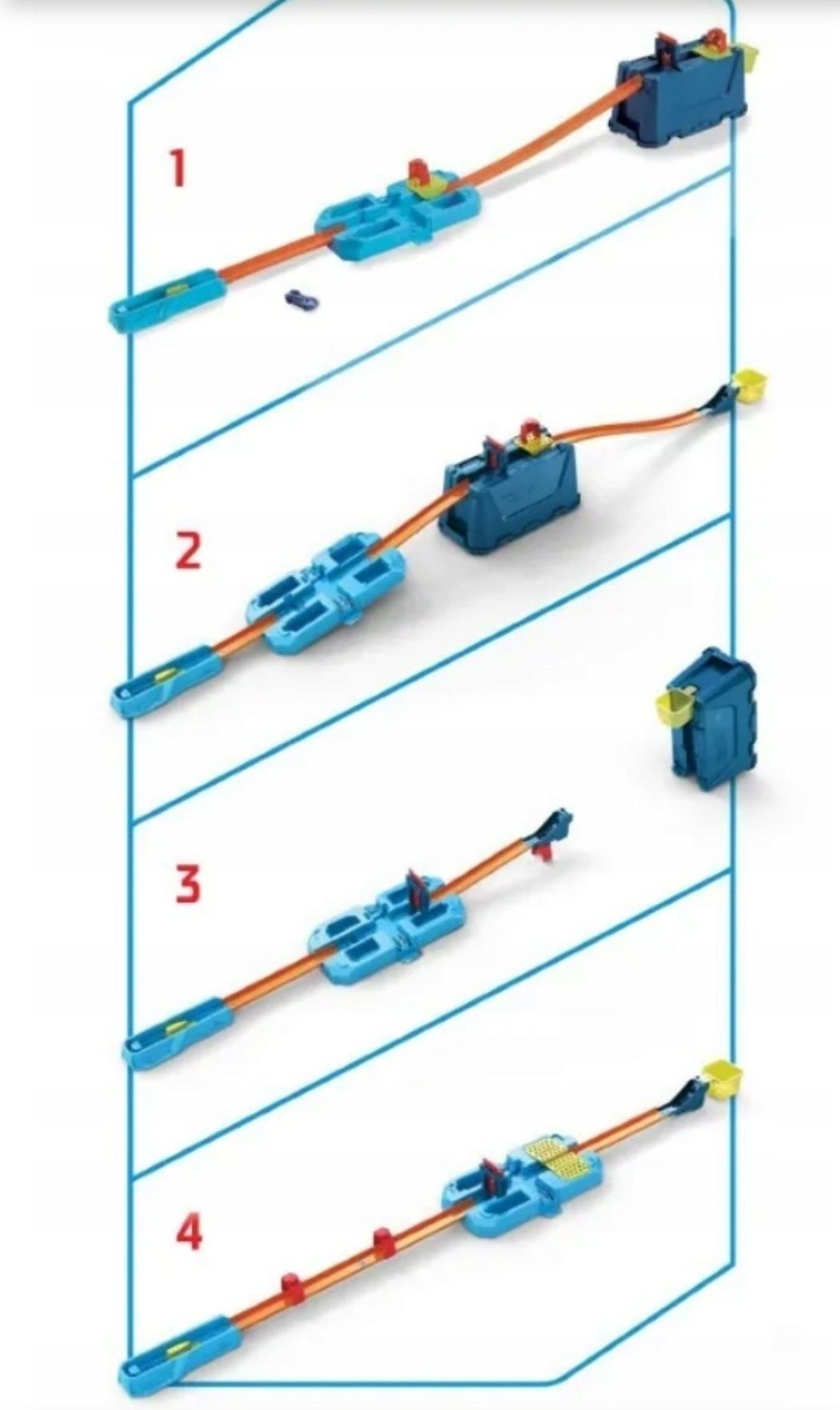 Nowy Hot Wheels zestaw w pudełku Kaskaderskie kraksy