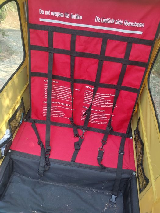 Przyczepka rowerowa riksza Przyczepka dla dzieci