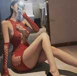A010 bielizna erotyczna sexy koszula nocna sukienka z rękawicami XS/3X