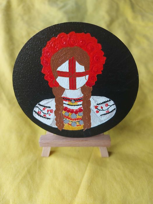 Мотанка. Настільна картина.