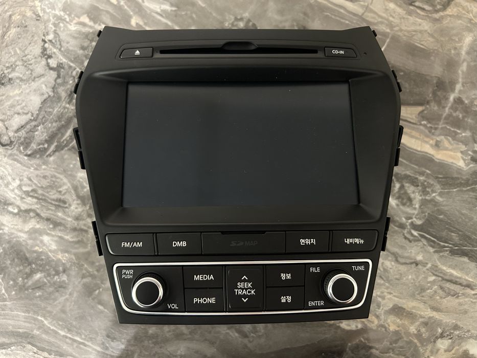 Оригінальна магнітола Hyundai Santa Fe з Кореї + відеореєстратор