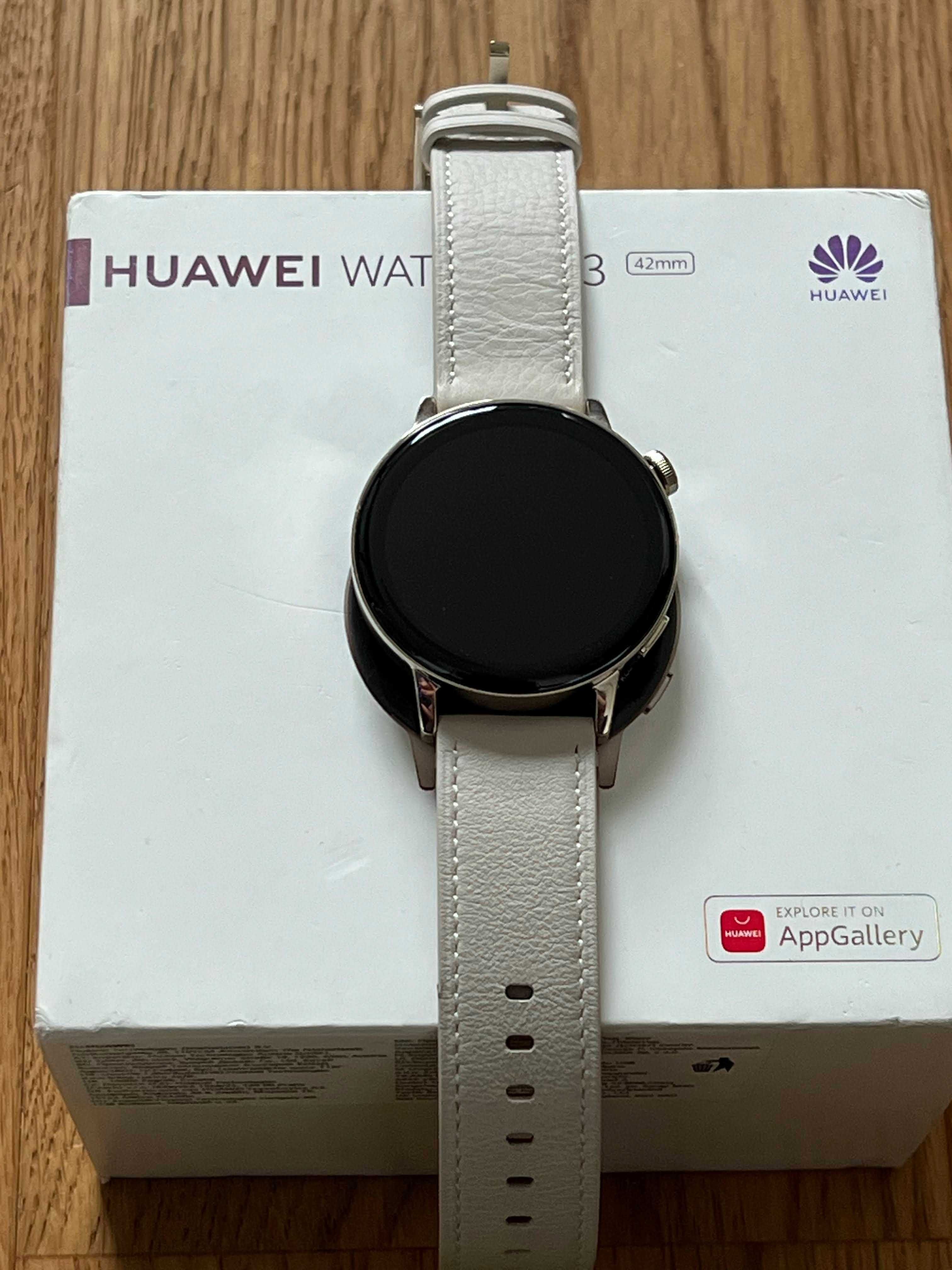 SKLEP Huawei Watch GT 3 42mm Biały GWARANCJA Faktura Vat 23%