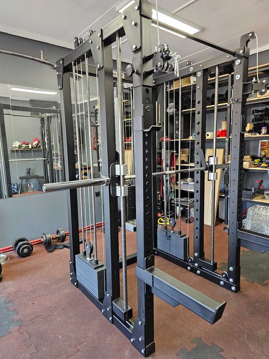 HATOR Klatka 80x80x3 + brama + suwnica smitha / siłownia