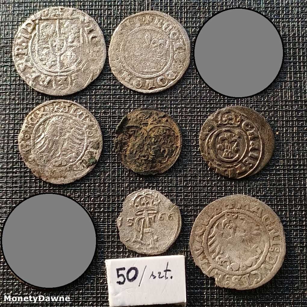 SREBRNE monety dawne po 50 zł/sztuka