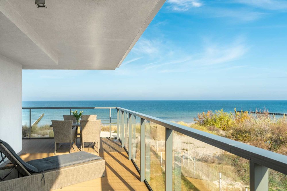 Apartament DUNE frontowy widok na morze w Gardenia Dziwnòw