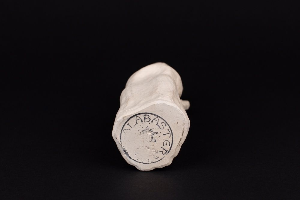 Aniołek figurka ręczna robota Alabaster