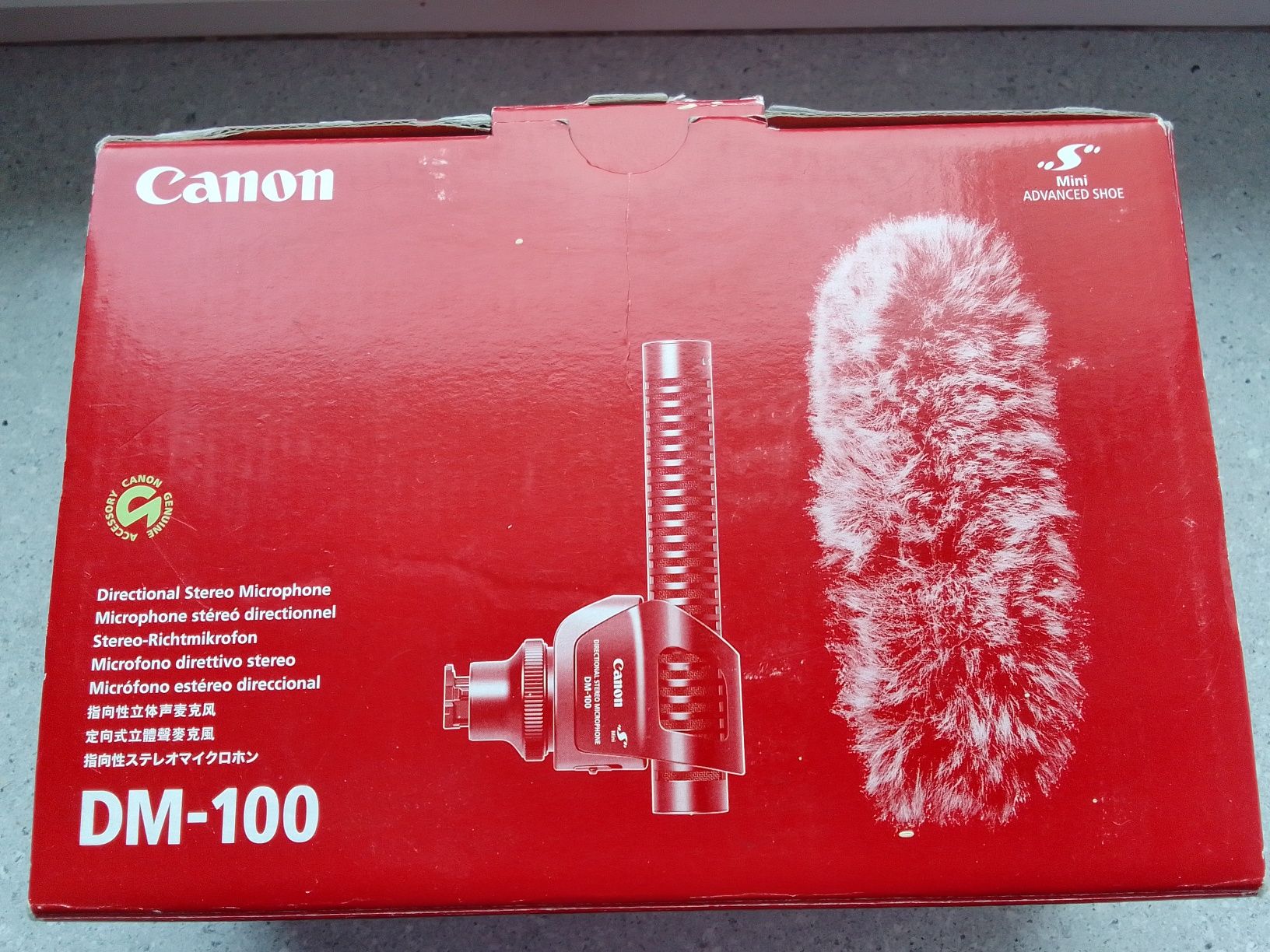 Canon dm -100 mikrofon do kamery