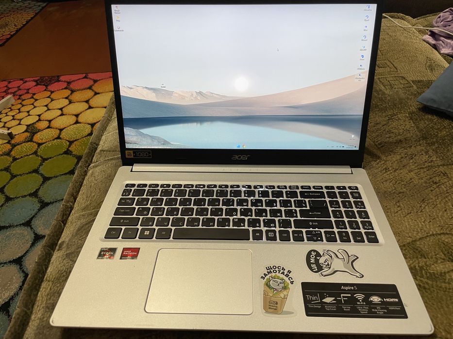 Продам ноутбук ACER Aspire 5 AMD 3 5000 serias