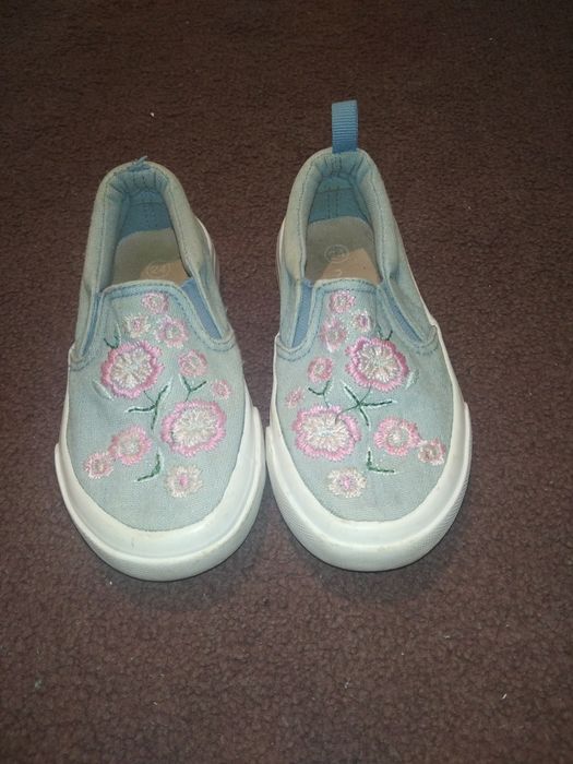 Trampki Nelli blue, buty sportowe, kapcie, pantofle