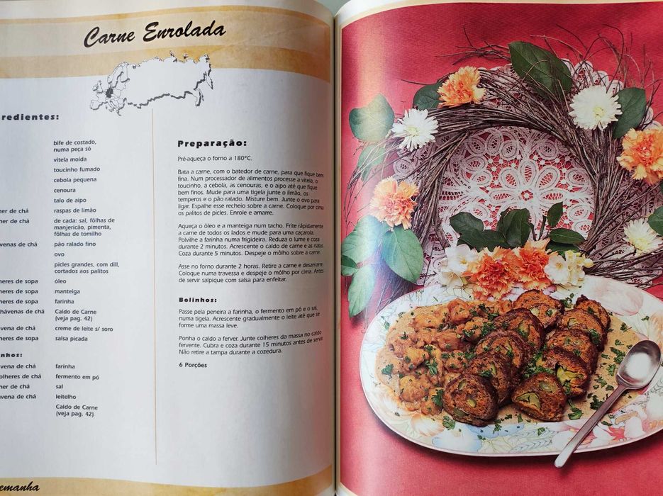 Vários Livros de Culinária entre 3,00€ e 8,00€ cada