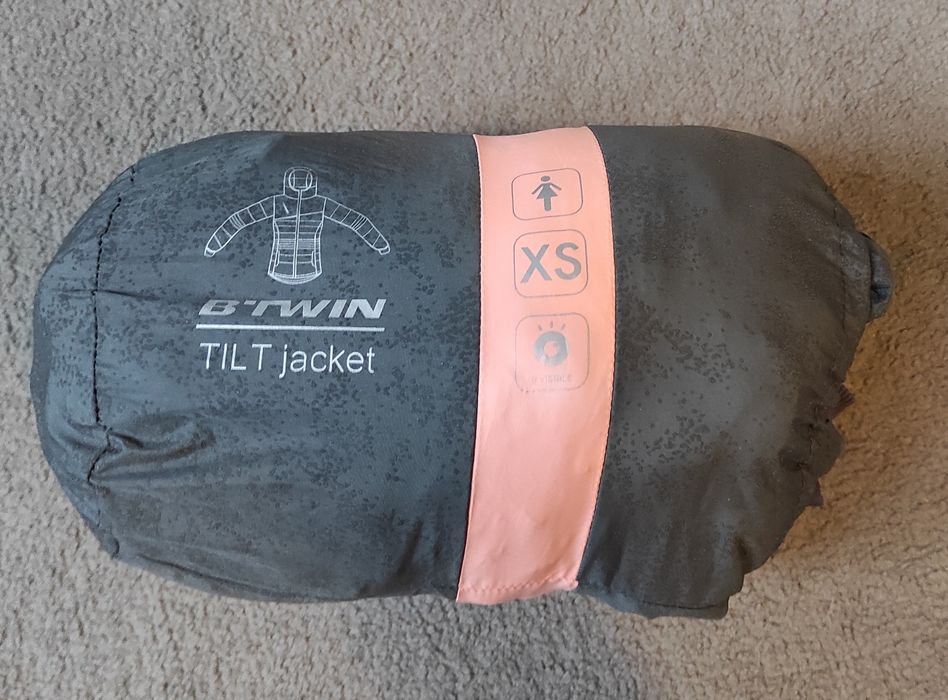 Kurtka rowerowa miejska Decathlon B'Twin XS