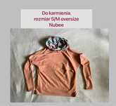 Bluza do karmienia Nubee S/M oversize morelowa