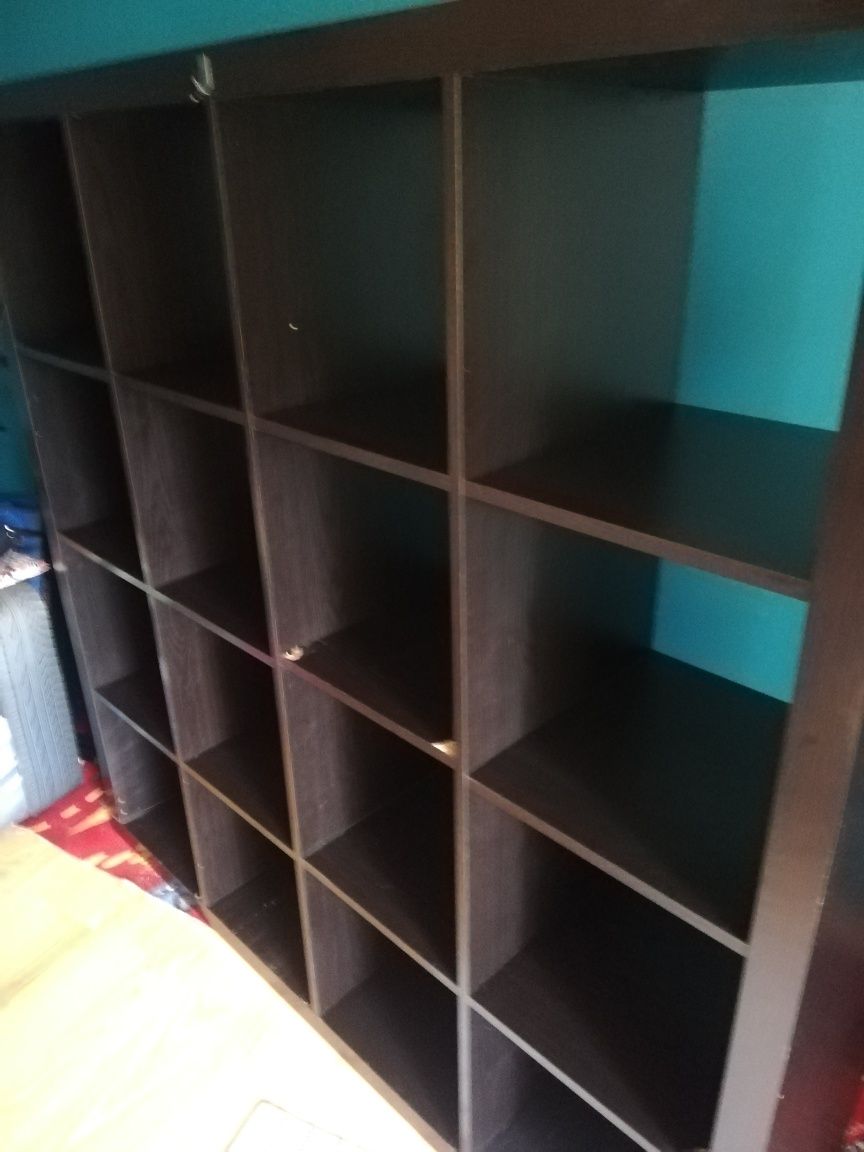 Regał z biurkiem Expedit ikea