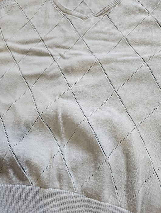 Kamizelka bezrękawnik Tommy hilfiger błękitna w romby