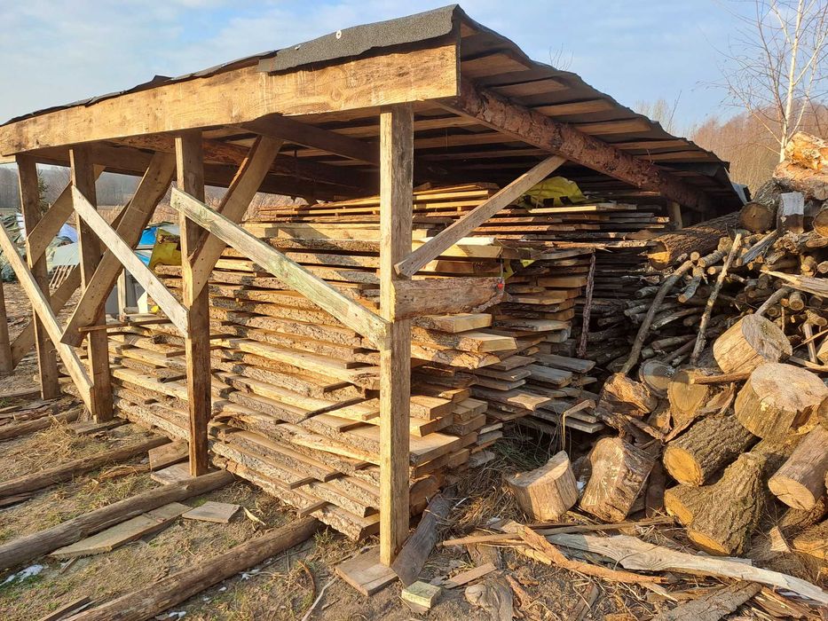 Tarcica dębowa 50mm powietrznosucha