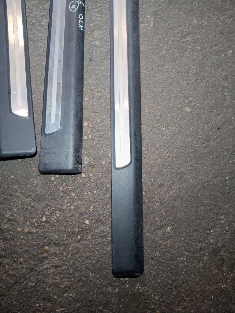 Listwa progowa listwy prawa lewa przód tył audi a6 c6 oryginał komplet