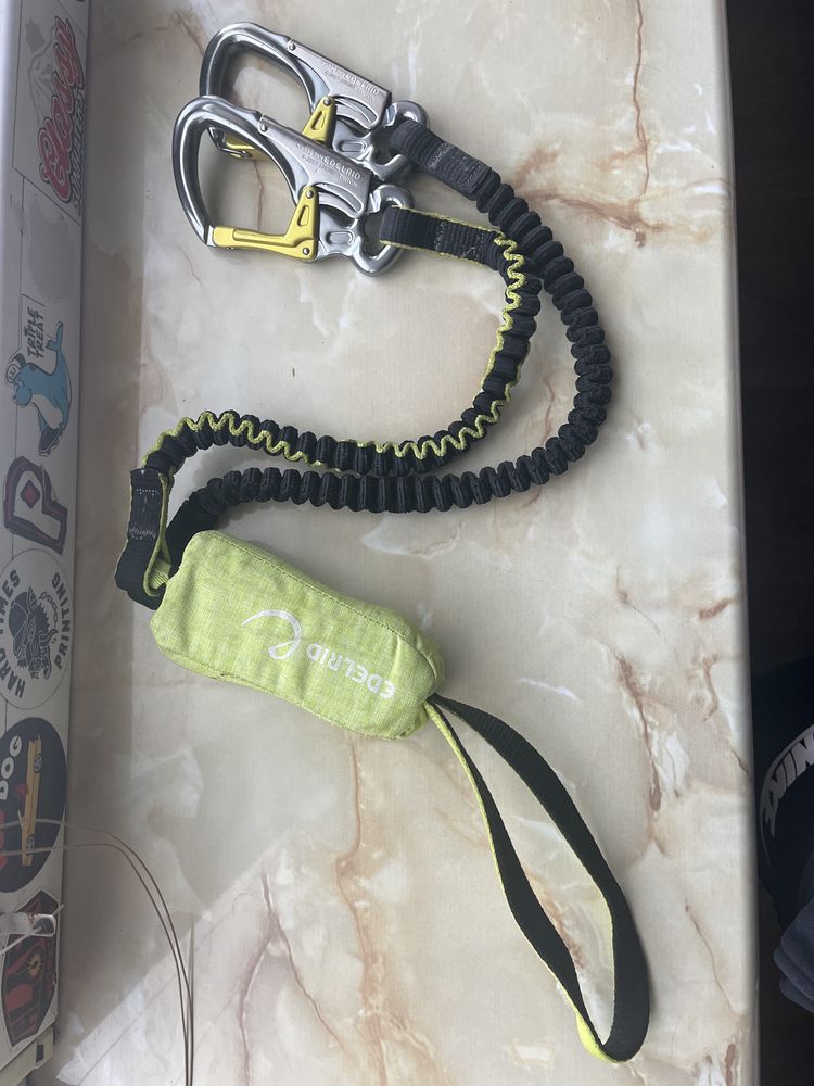 Самостраховка Відтяжка Via Ferrata Edelrid Cable Kit V