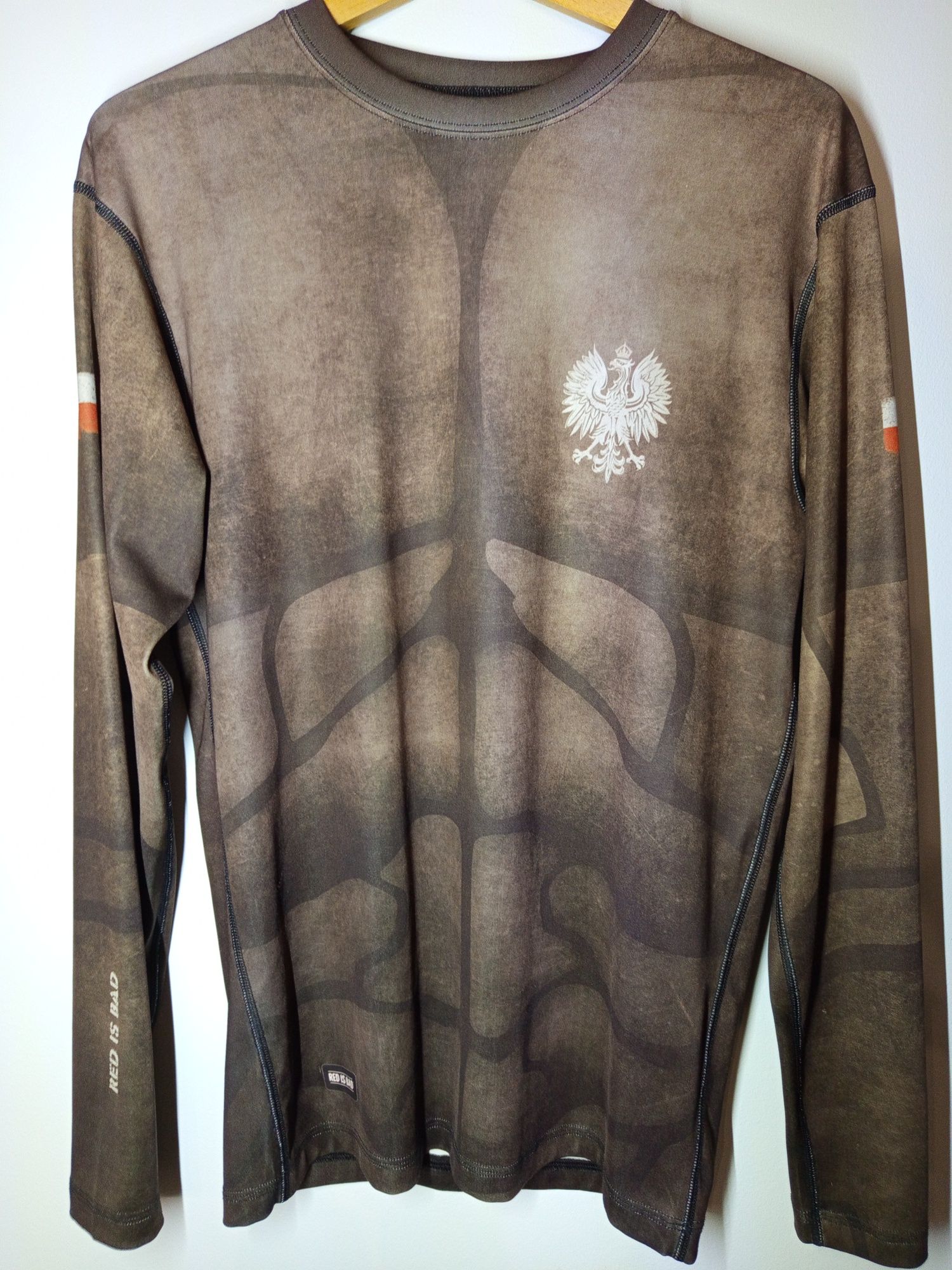 Rashguard koszulka długi rękaw Red is Bad rozm. M