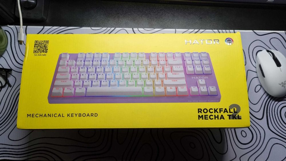 Клавиатура Hator Rockfall Mecha TKL 2