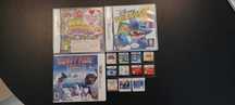 zestaw 9 gier DS + 2 gry 3DS + pudelka Mario, Dragon Ball, Batman 2