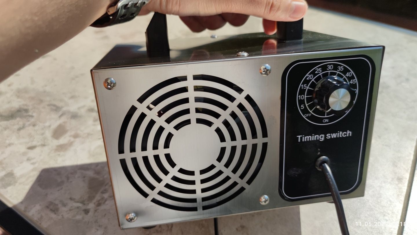 Ozonator 60g/h z timerem, generator ozonu z wyłącznikiem czasowym