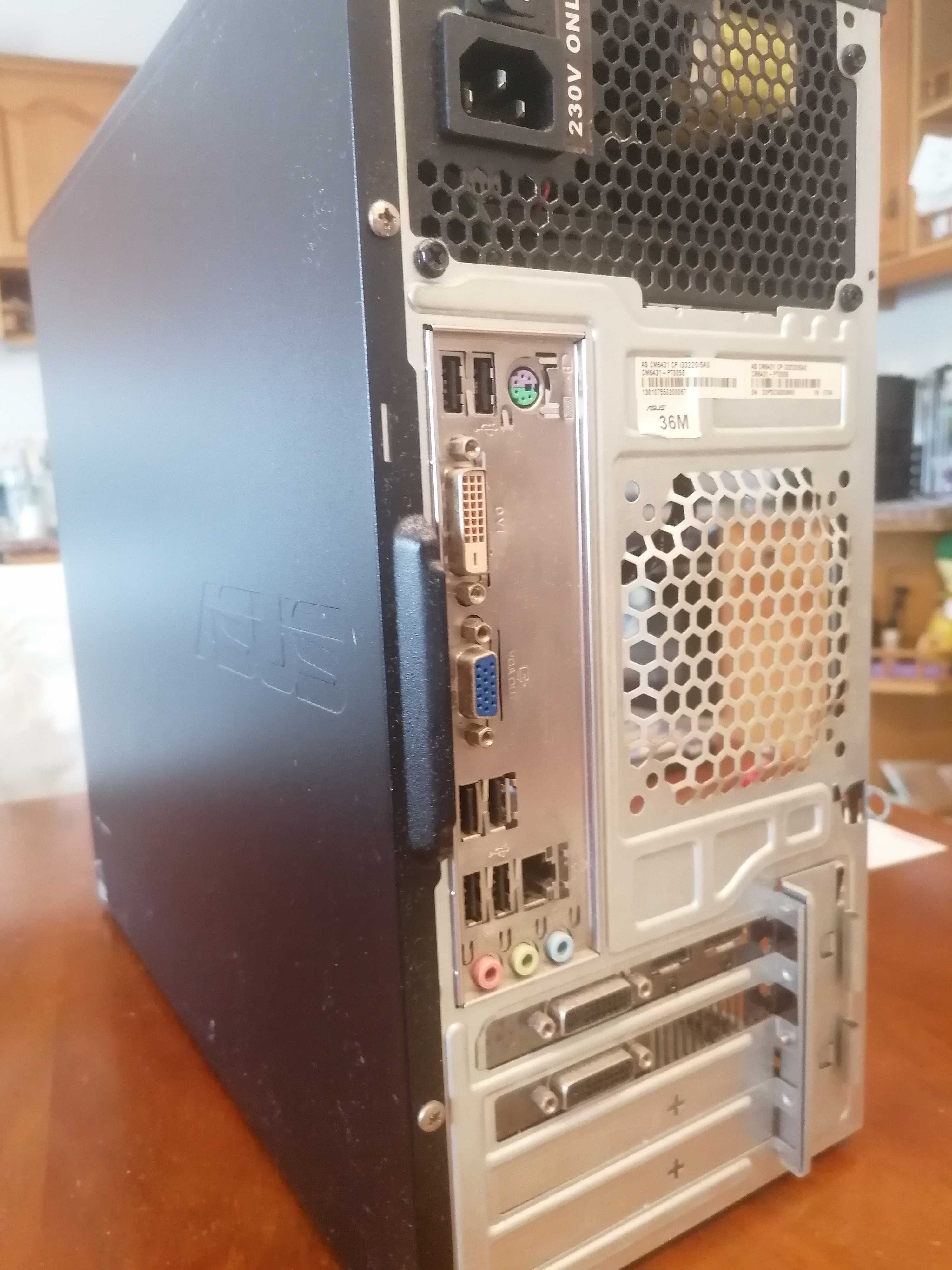 PC Desktop i3-3220/AMD Radeon R9 270/8GB ram DDR3/ssd 224GB/HDD 500GB