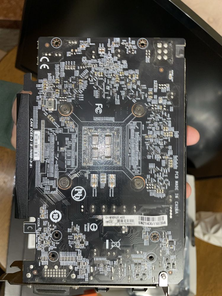 Відеокарта Geforce GTX 1650 4gb