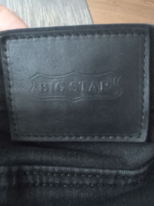 spodnie Big Star Clara W910 rurki czarne 26/32 (S)  jak nowe
