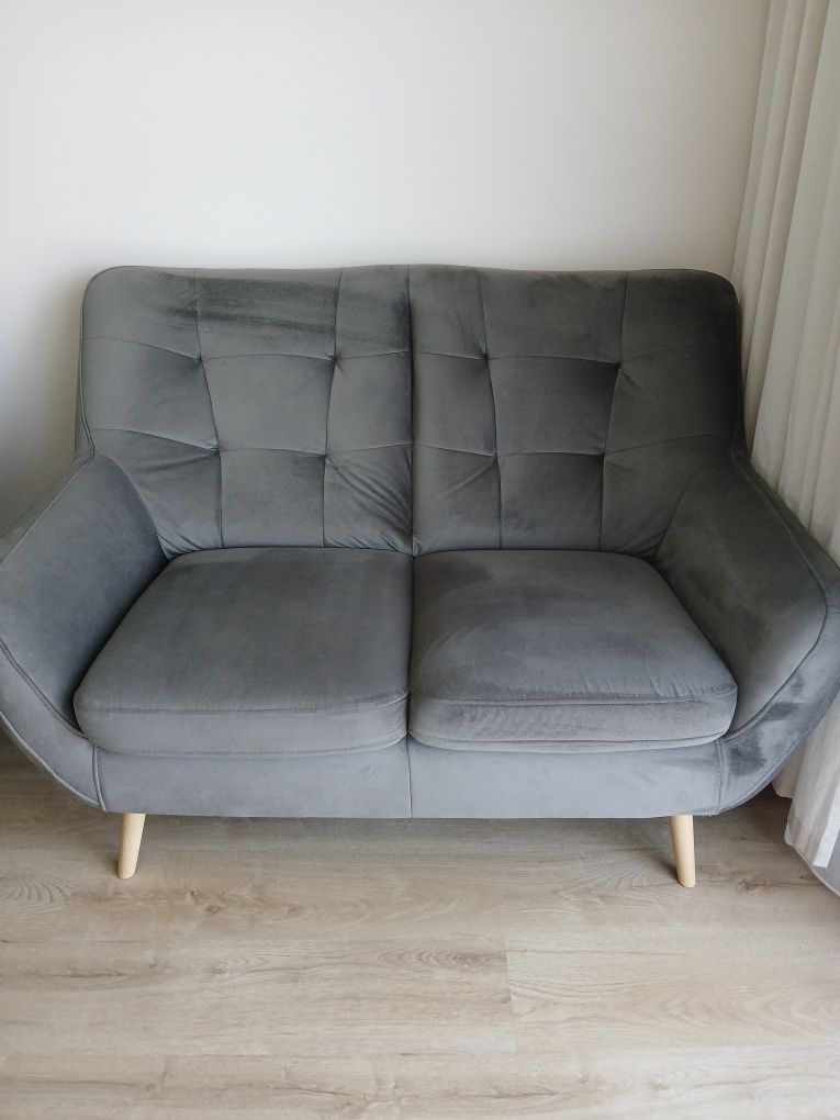 Zestaw wypoczynkowy agata meble SCANDI sofa 3 elementy
