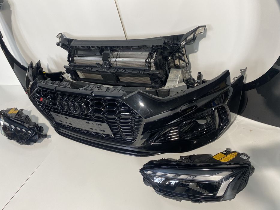 Maska zderzak lampy pas przedni AUDI RS5 8W F5 Laser Lift 2023 2.9TFSI