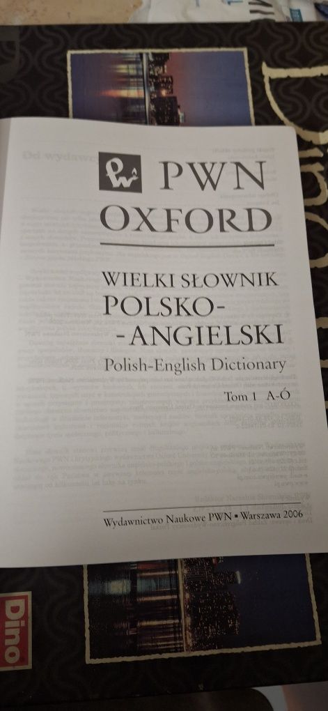 Wielki słownik polsko-angielski - komplet