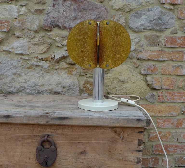 Lampa Stołowa AKA Lata 70 Vintage Mid Century DDR PRL