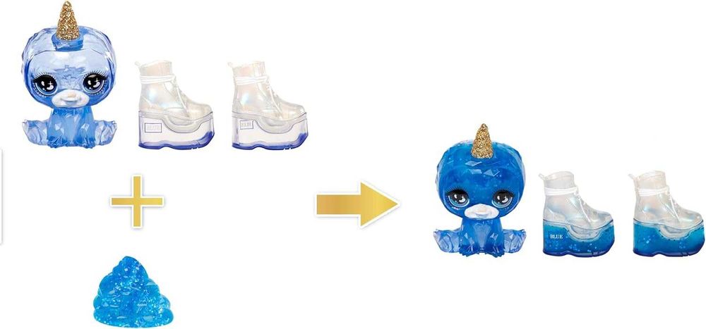 Рейнбоу хай Скайлер голуба зі слаймом Rainbow High Skyler Blue Slime