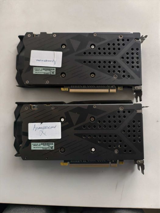 Дві відеокарти RX 470 8gb Артефакти! В ремонт!