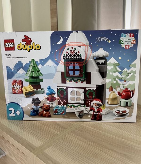 Lego duplo Пряничний будиночок Санти (новорічний/різдвяний)