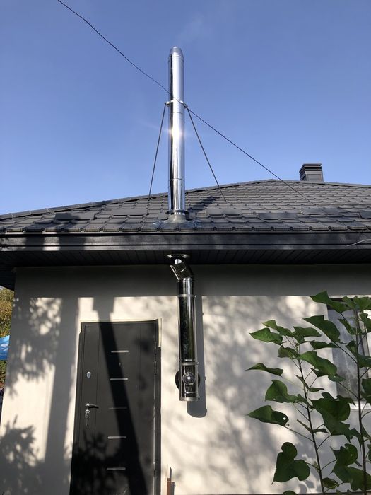 Монтаж каминов,установка дымоходов!