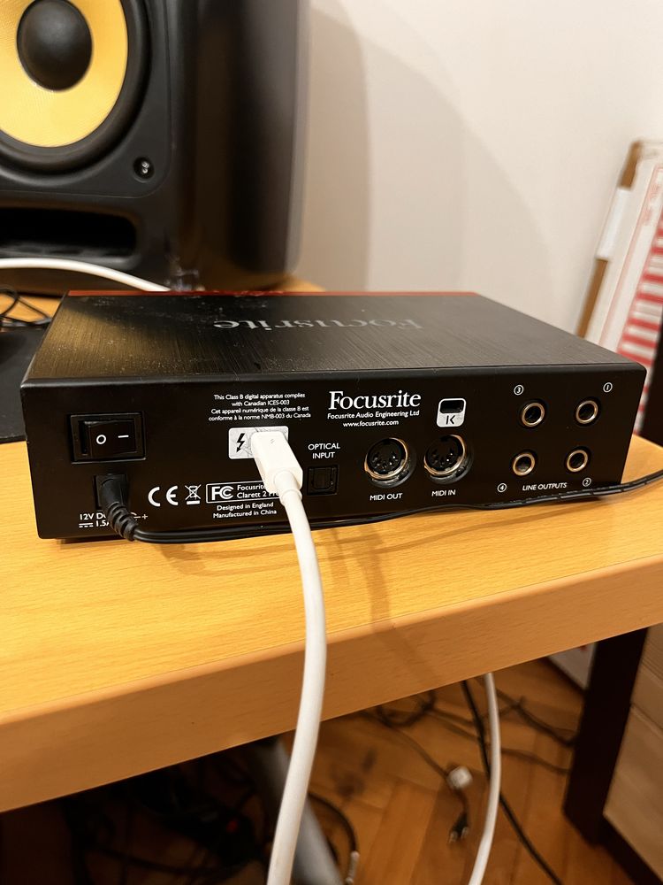 Focusrite clarret 2pre (Thunderbolt)