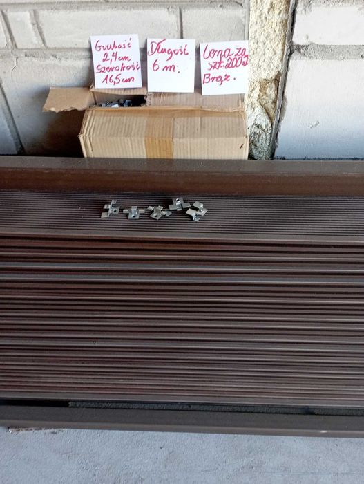 Deski tarasowe antracyt na sprzedaż