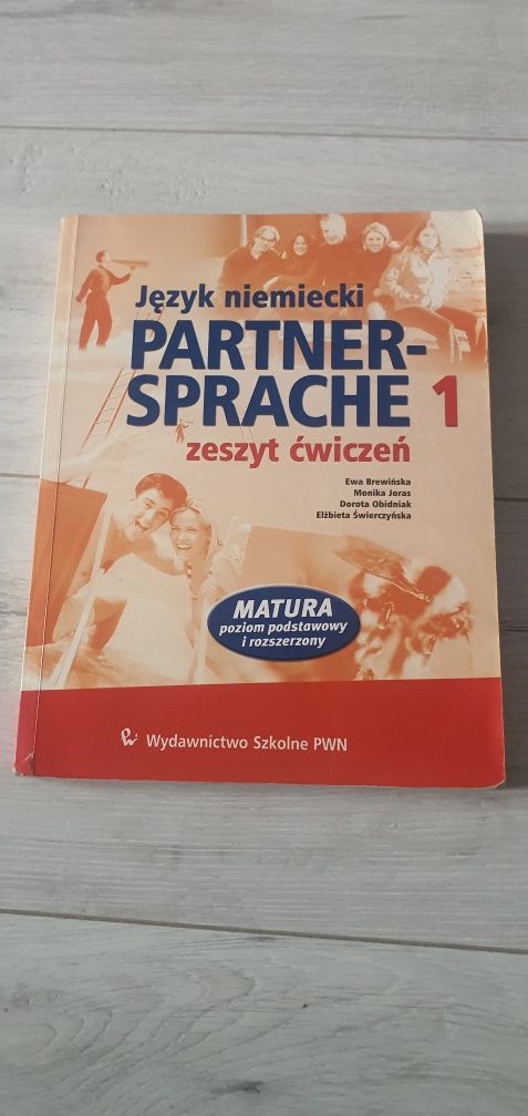 Język niemiecki PARTNER-SPRECHE 1 podręcznik + ćwiczenia