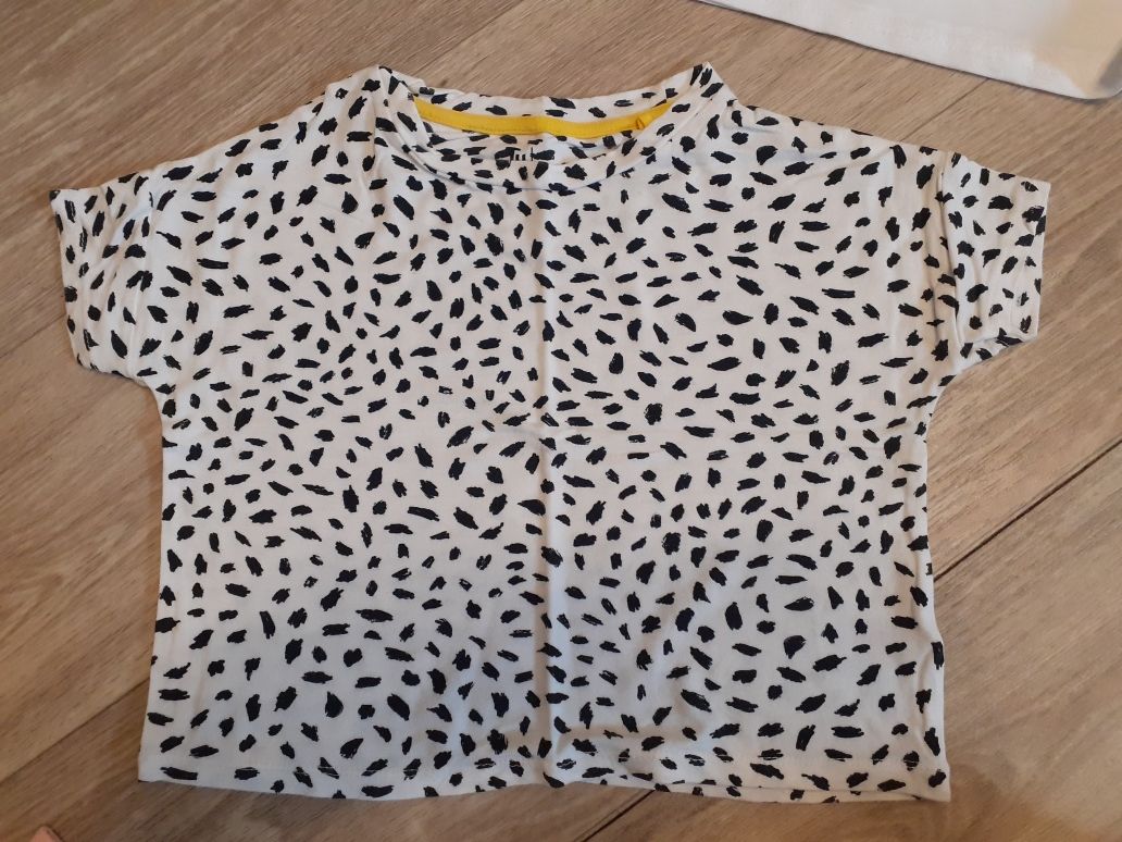 Koszulki bluzeczki dla dziewczynki Tu Marks&Spencer rozmiar 104 zestaw