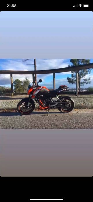 Ktm Duke 125 com 25000 Km