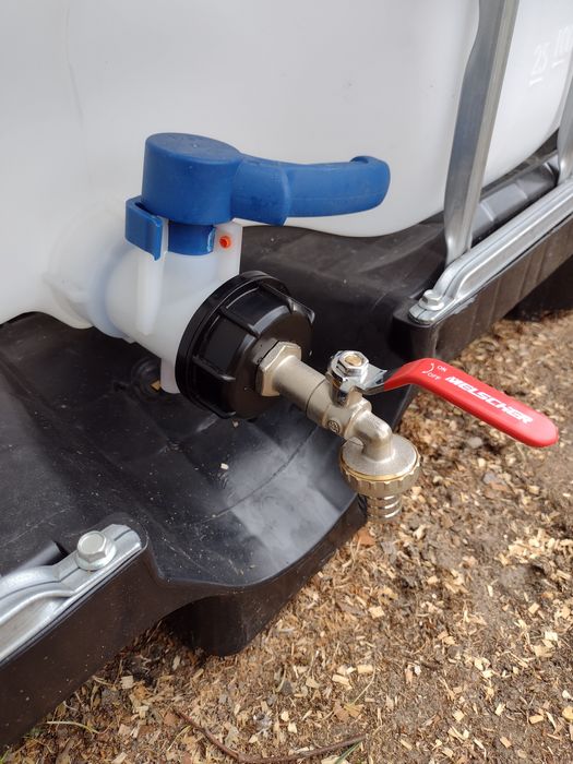 Zbiornik 1000l oraz 600l po spożywcze Mauzer Beczka Redukcją