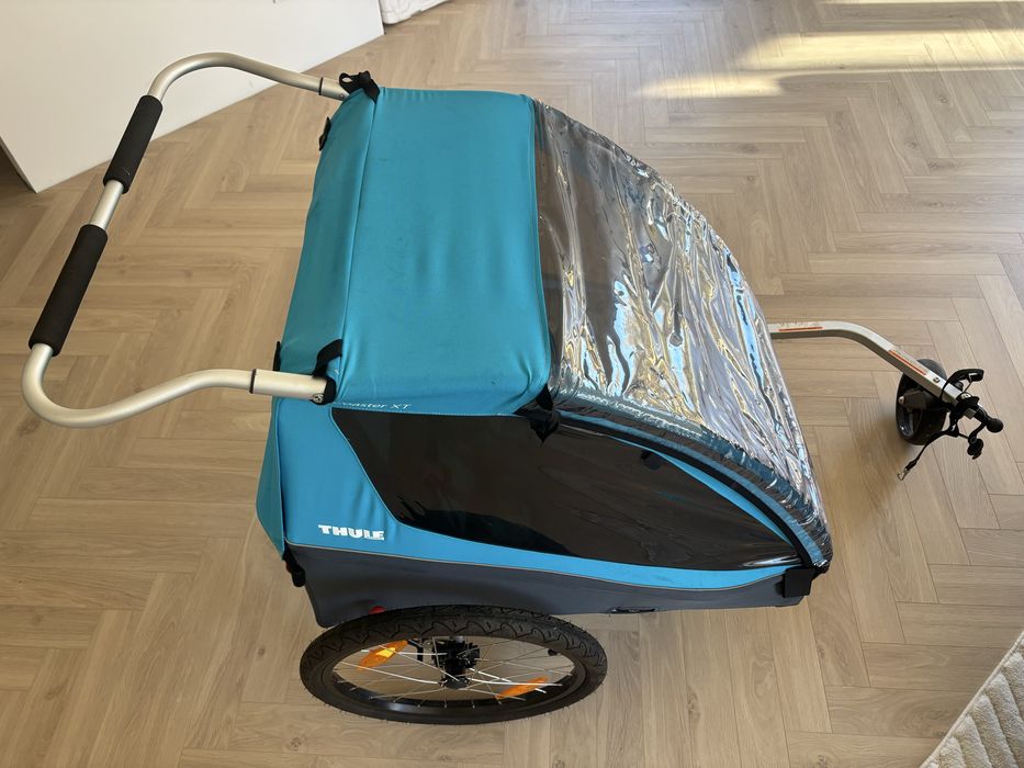 Sprzedam przyczepke rowerowa Thule Coaster XT