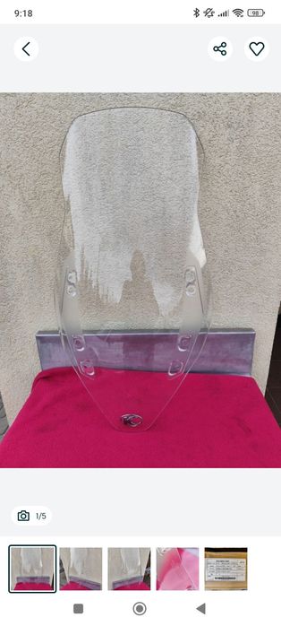 Szyba przednia czołowa Kymco AK 550