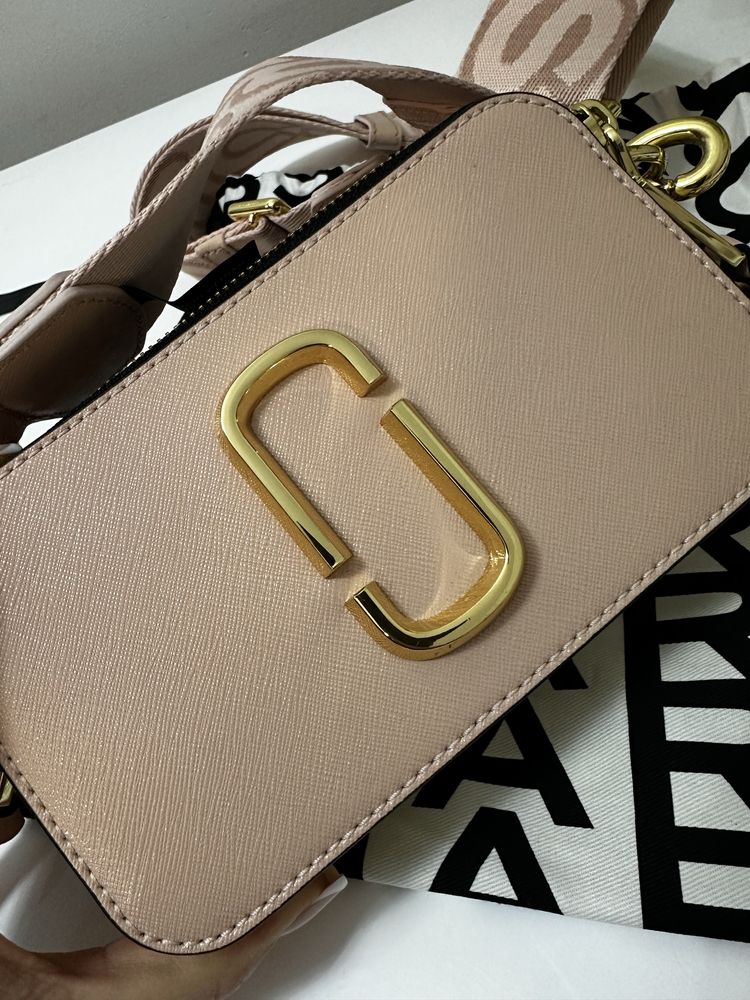 Marc Jacobs torebka Snapshot pink rozowa
