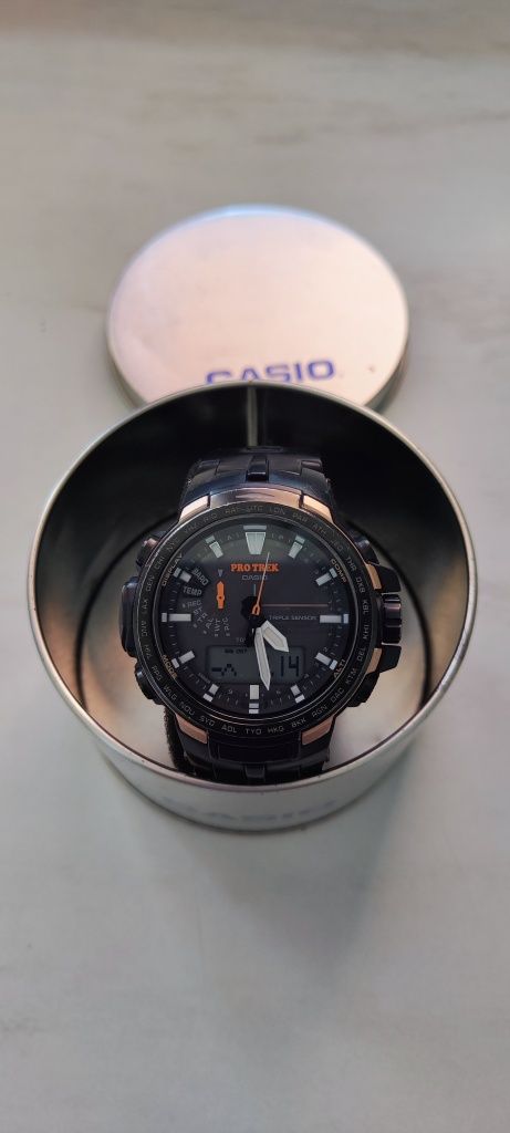 Casio Protrek PRW-6100Y unikat, oryginał solar