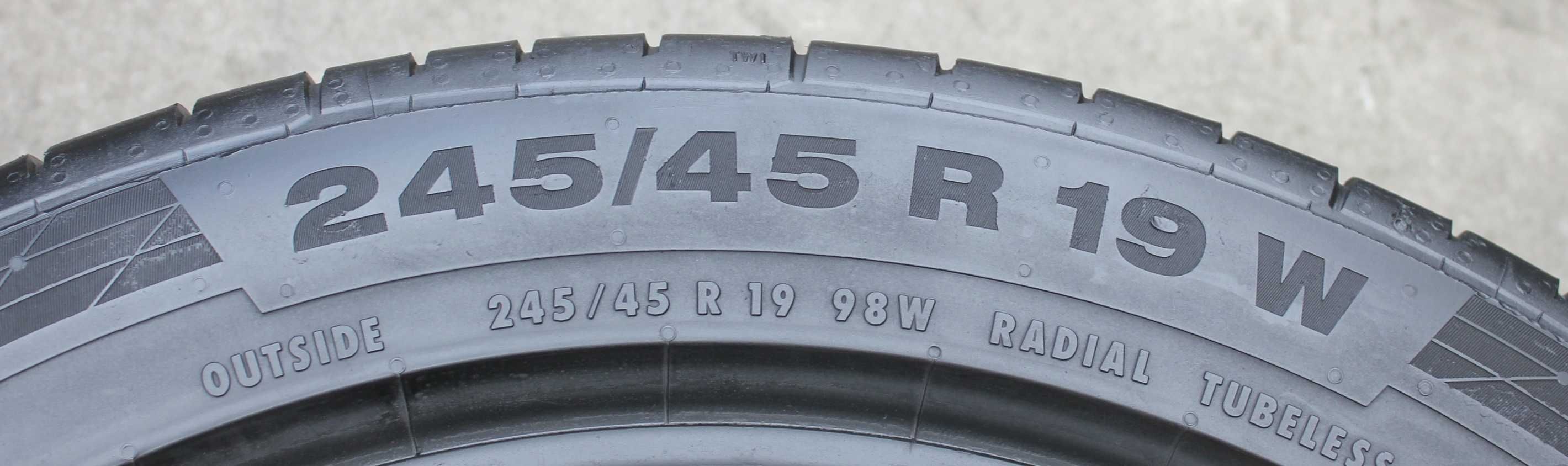 Літні шини _ літня резина 245/45/R19 Continental Sport Contact 5